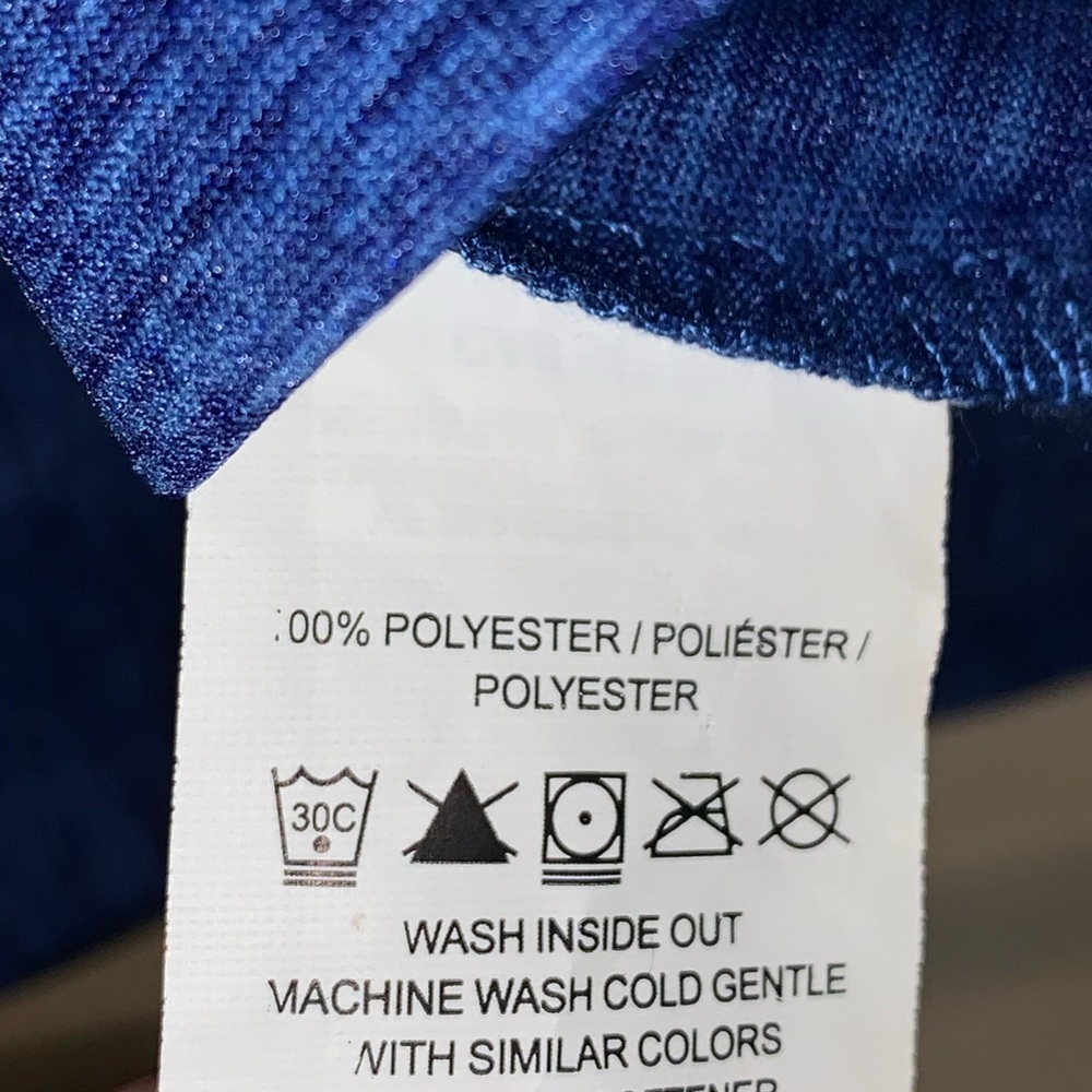 πβΎοΈποΈ Kansas City Royals Letβs Play KC Polyester Shirt ποΈβΎοΈπ - Picture 5 of 7
